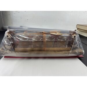 Vintage Fall Centerpiece Squirrels Acorn Candles with Tray Sealed